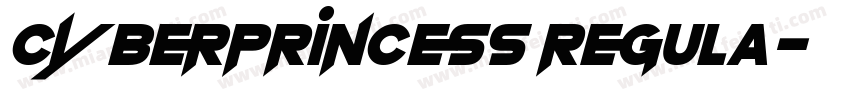 CyberPrincess Regula字体转换